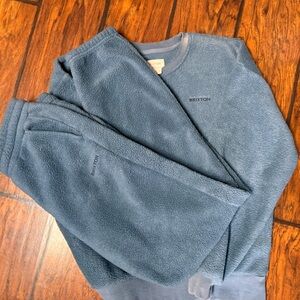 Brixton Sherpa fleece Set- sweater and pant -S